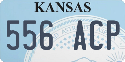 KS license plate 556ACP