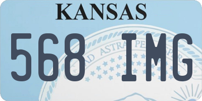 KS license plate 568IMG