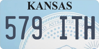 KS license plate 579ITH