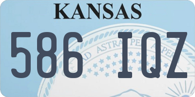KS license plate 586IQZ