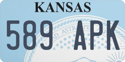 KS license plate 589APK
