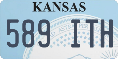 KS license plate 589ITH
