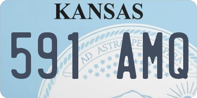 KS license plate 591AMQ