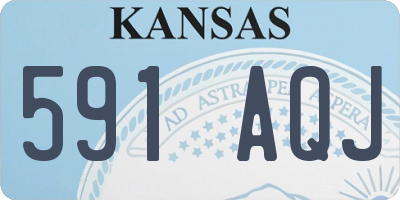 KS license plate 591AQJ
