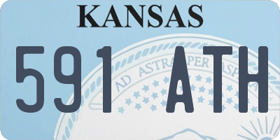 KS license plate 591ATH