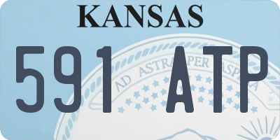 KS license plate 591ATP