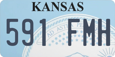 KS license plate 591FMH