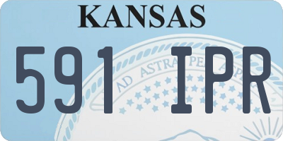 KS license plate 591IPR