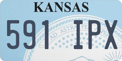 KS license plate 591IPX