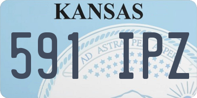 KS license plate 591IPZ