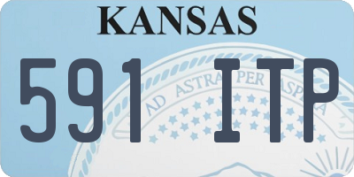 KS license plate 591ITP