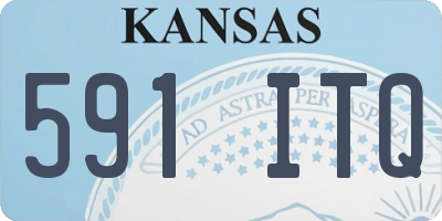 KS license plate 591ITQ