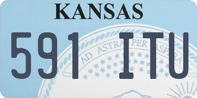 KS license plate 591ITU
