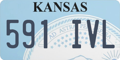 KS license plate 591IVL