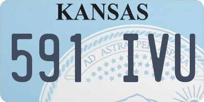 KS license plate 591IVU