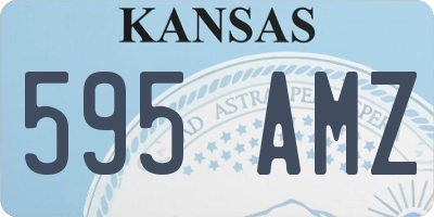 KS license plate 595AMZ