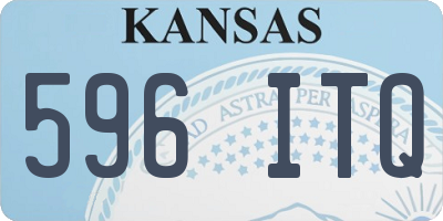 KS license plate 596ITQ