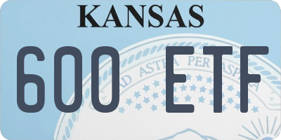 KS license plate 600ETF