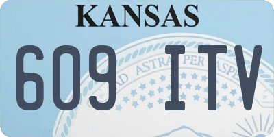 KS license plate 609ITV