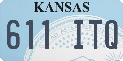 KS license plate 611ITQ