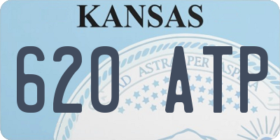 KS license plate 620ATP