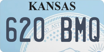 KS license plate 620BMQ