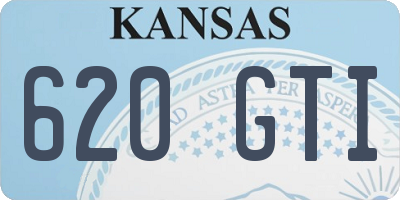 KS license plate 620GTI