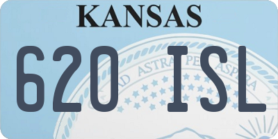 KS license plate 620ISL