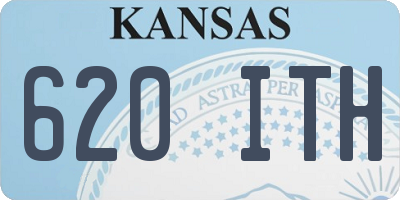 KS license plate 620ITH