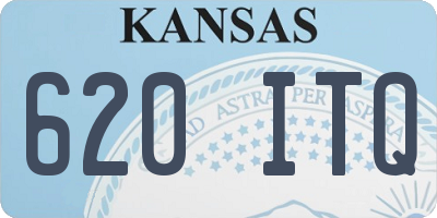 KS license plate 620ITQ