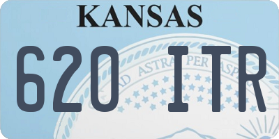 KS license plate 620ITR