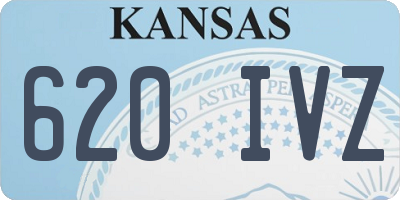 KS license plate 620IVZ