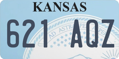 KS license plate 621AQZ