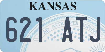 KS license plate 621ATJ