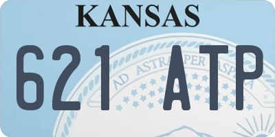 KS license plate 621ATP