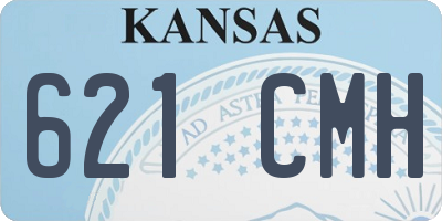 KS license plate 621CMH