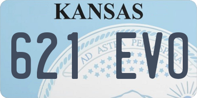 KS license plate 621EVO