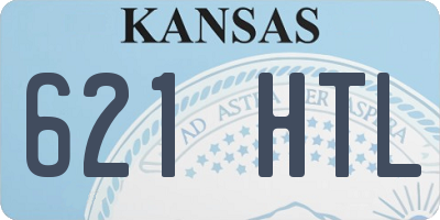 KS license plate 621HTL