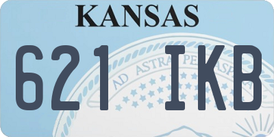 KS license plate 621IKB