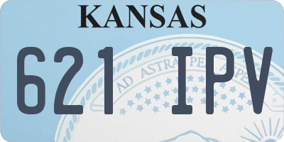 KS license plate 621IPV