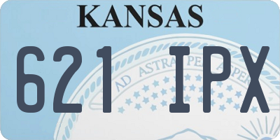 KS license plate 621IPX