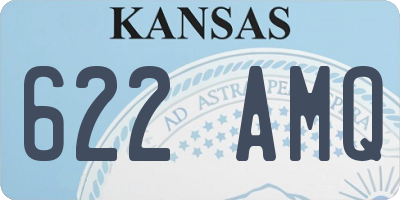 KS license plate 622AMQ