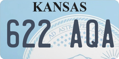 KS license plate 622AQA