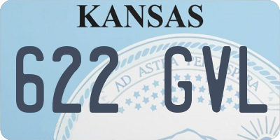 KS license plate 622GVL