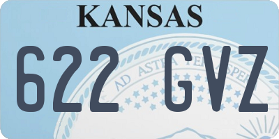 KS license plate 622GVZ