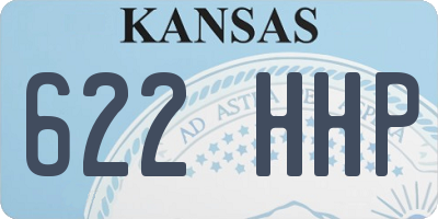 KS license plate 622HHP