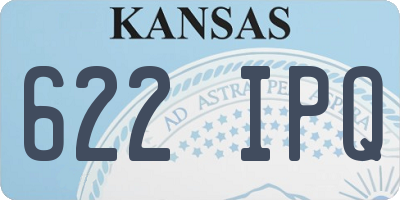 KS license plate 622IPQ