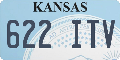 KS license plate 622ITV