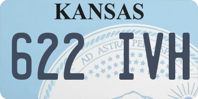 KS license plate 622IVH