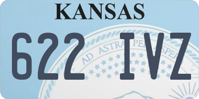 KS license plate 622IVZ